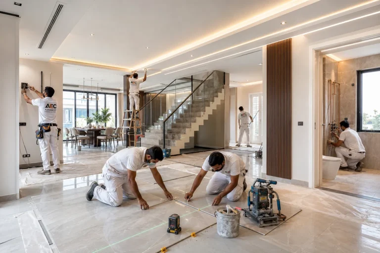full apartment house renovation karachi