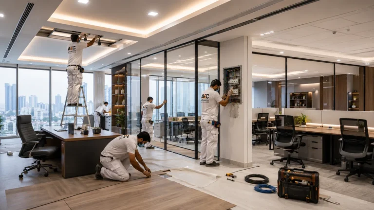 office renovation karachi