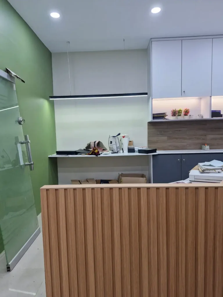 Carpentry and fit-out work completed for an institutional client project